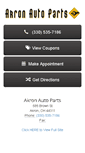 Mobile Screenshot of akronautopartssvc.com